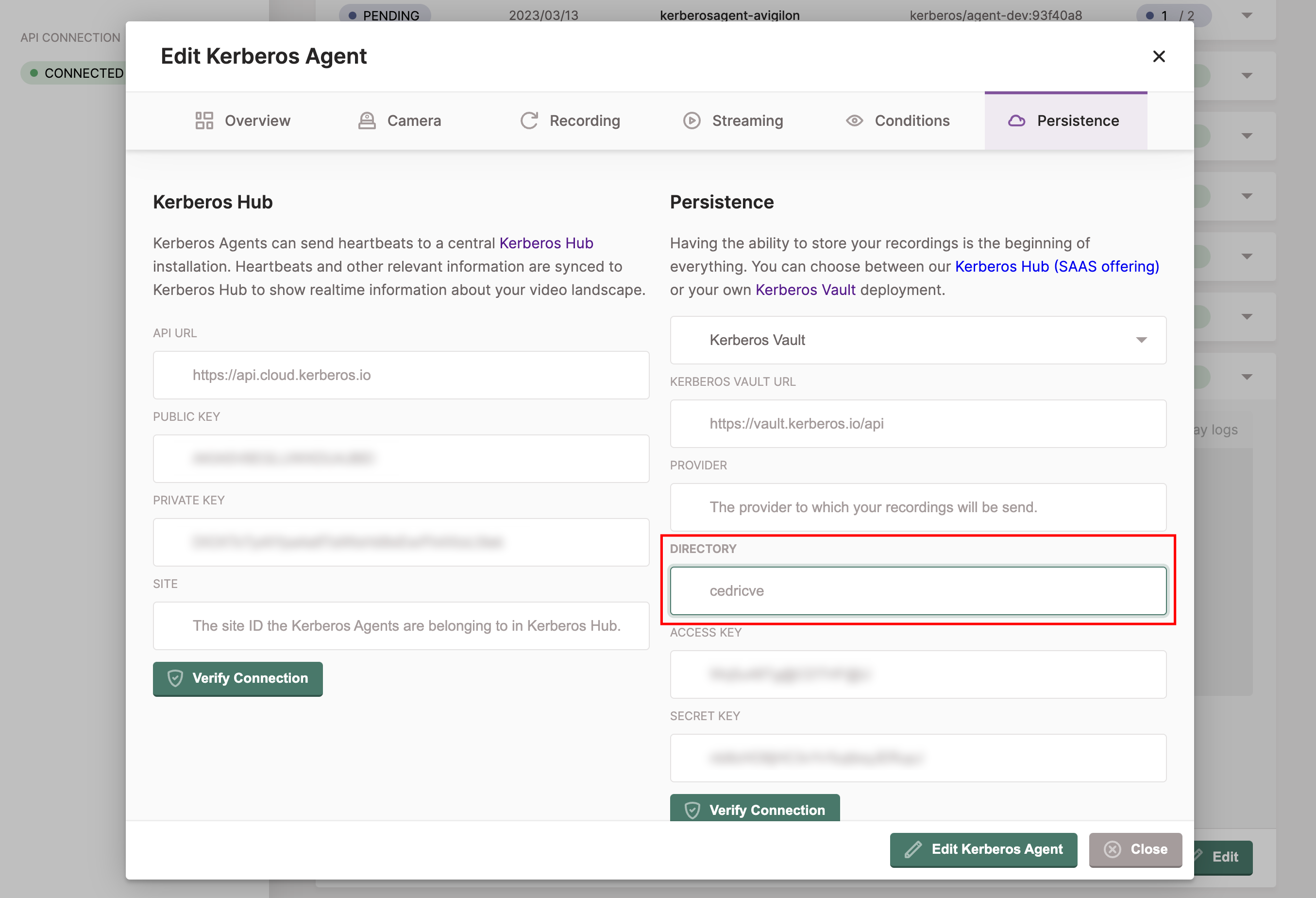 Agent directory